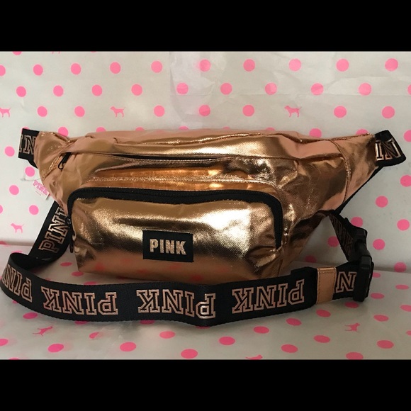 Victoria’s Secret Fanny pack belt bag Rose Gold - Picture 6 of 8